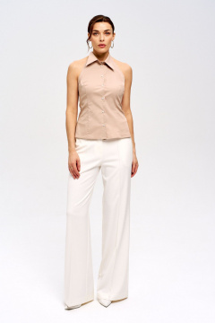 Брюки LUEL 257/6 молочный - фото 5