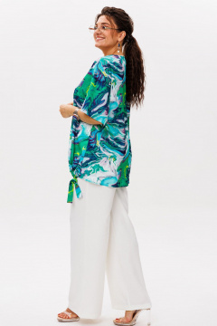 Блуза Anelli 1606.1 морские_узоры - фото 4