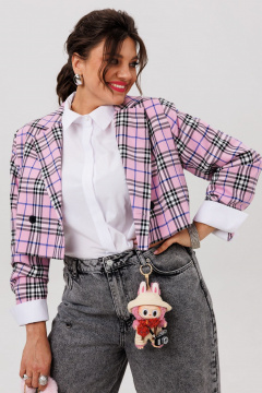 Жакет Anelli 1603 сахарная_вата - фото 5