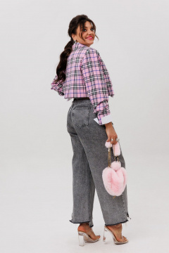 Жакет Anelli 1603 сахарная_вата - фото 4