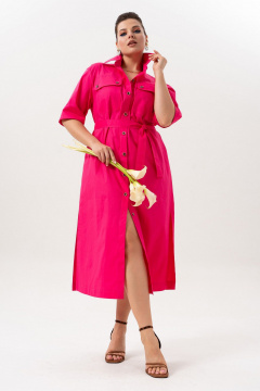Платье Andina 835-1 фуксия - фото 2