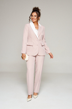 Блуза, брюки, жакет Beautiful&Free 6354 пыльная_роза - фото 2