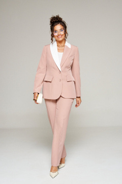 Блуза, брюки, жакет Beautiful&Free 6354 мокко - фото 2