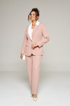 Блуза, брюки, жакет Beautiful&Free 6354 мокко - фото 3