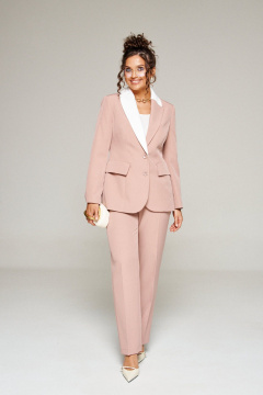 Блуза, брюки, жакет Beautiful&Free 6354 мокко - фото 1