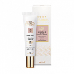 Крем для лица Belita Белита Премиум-Крем-тинт д/лица с тональным эфф. <Коррекция тона и мор - фото 1