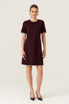 Платье Панда 208783w бордовый - фото 1