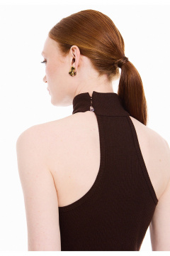 Платье DEVITA 1037 шоколад - фото 4