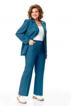 Брюки, жакет Karina deLux M-1273 морская_волна - фото 3