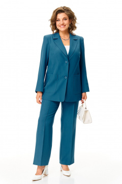 Брюки, жакет Karina deLux M-1273 морская_волна - фото 1