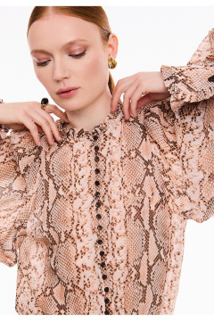 Платье DEVITA 1041 бежевый - фото 5