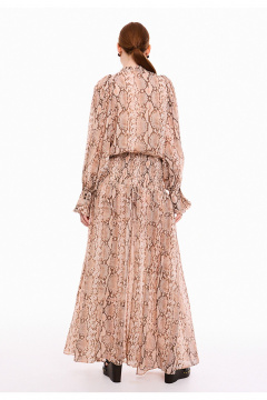 Платье DEVITA 1041 бежевый - фото 4