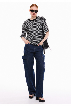 Джемпер DEVITA 6029-1 черный_серый - фото 2