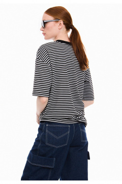 Джемпер DEVITA 6029-1 черный_серый - фото 5