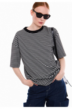 Джемпер DEVITA 6029-1 черный_серый - фото 3