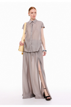 Блуза DEVITA 6045 серый - фото 4