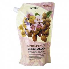 Жидкое мыло Belita Дой-пак пакет (Б) Миндаль-Крем-мыло косметическое - фото 1