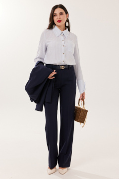 Брюки Твой имидж 2208 синий - фото 5