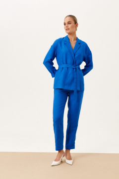 Брюки, жакет Prestige 5009 василек - фото 1