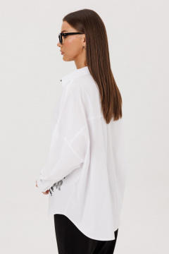 Блуза Ларс Стиль 1124 белый - фото 4