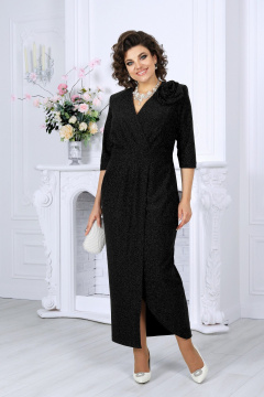 Платье Ninele 7500 черный - фото 3