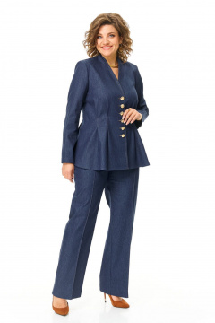 Брюки, жакет VI ORO VR-1194 джинс - фото 5