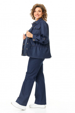 Брюки, жакет VI ORO VR-1202 джинс - фото 5