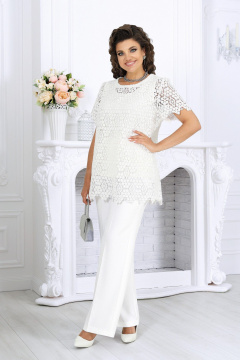 Блуза, брюки, джемпер Ninele 6075 молочный - фото 2