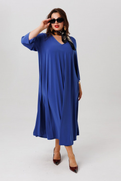 Платье Anastasia 1219.1 синий - фото 5