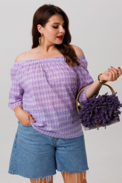 Блуза Anastasia 1252.1 лаванда - фото 4