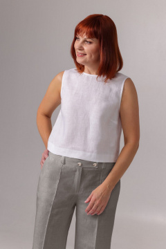 Брюки Соджи 668 кофейный - фото 3