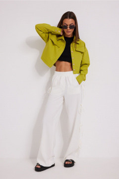 Брюки N.O.W. 1601 молочный - фото 1