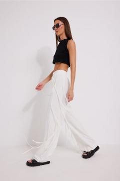 Брюки N.O.W. 1601 молочный - фото 2