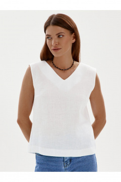 Блуза SHLOMO 3-4 белый - фото 4