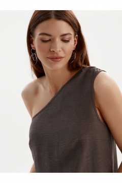 Платье SHLOMO 4-10 коричневый - фото 4