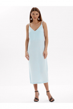 Платье SHLOMO 4-11 голубой - фото 4