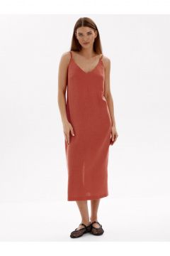 Платье SHLOMO 4-11 коралловый - фото 1