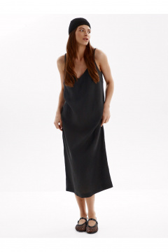 Платье SHLOMO 4-11 черный - фото 2