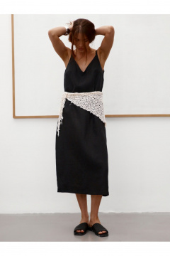 Платье SHLOMO 4-11 черный - фото 4