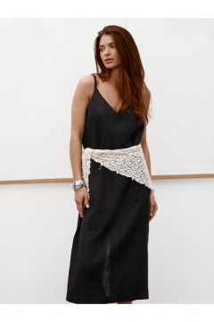 Платье SHLOMO 4-11 черный - фото 3