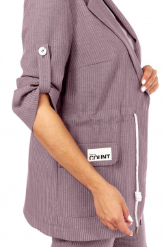 Блуза, брюки, жакет Ольга Стиль С-944 бежевый - фото 5