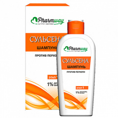 Шампунь Belita СУЛЬСЕНА Pharmway Шампунь против перхоти 1%,. в коробке - фото 1