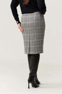 Юбка Панда 109850 черно-белый - фото 3