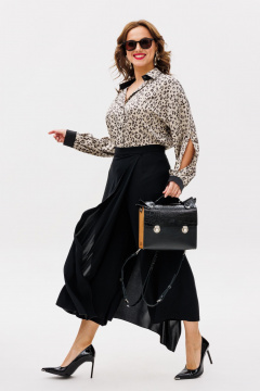 Брюки Anastasia 1258 черный - фото 3