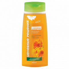 Шампунь Belita Целебные решения-Шампунь КАЛЕНДУЛА и ЧЕРЕДА д/волос и кожи головы - фото 1