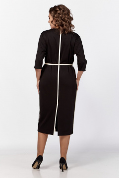 Платье ZigzagStyle 566 черный - фото 4
