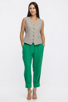 Жилет FASHION CENTRE Л-4042 песочный - фото 4