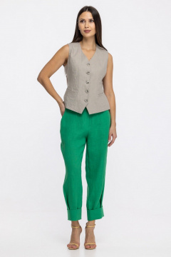 Жилет FASHION CENTRE Л-4042 песочный - фото 3