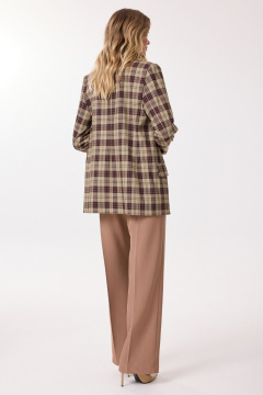 Брюки, джемпер, жакет Твой имидж 2225 кофейный - фото 5
