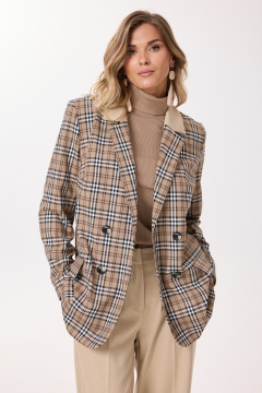 Брюки, джемпер, жакет Твой имидж 2226 песочный - фото 5